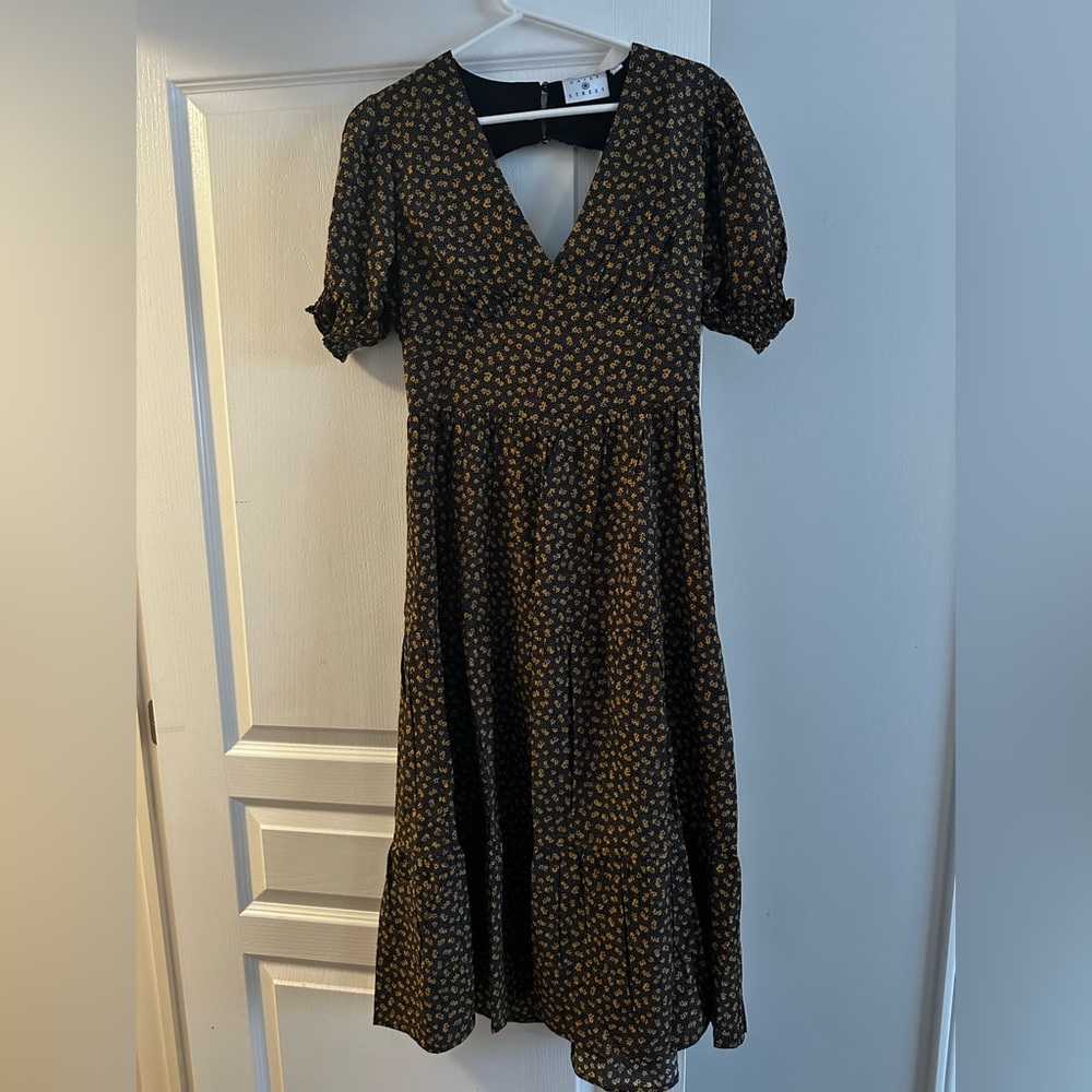 Floral midi dress